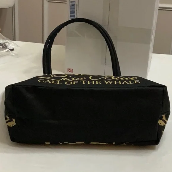 Lisa Blue Beach/Pool tote - Black - Picture 4 of 9